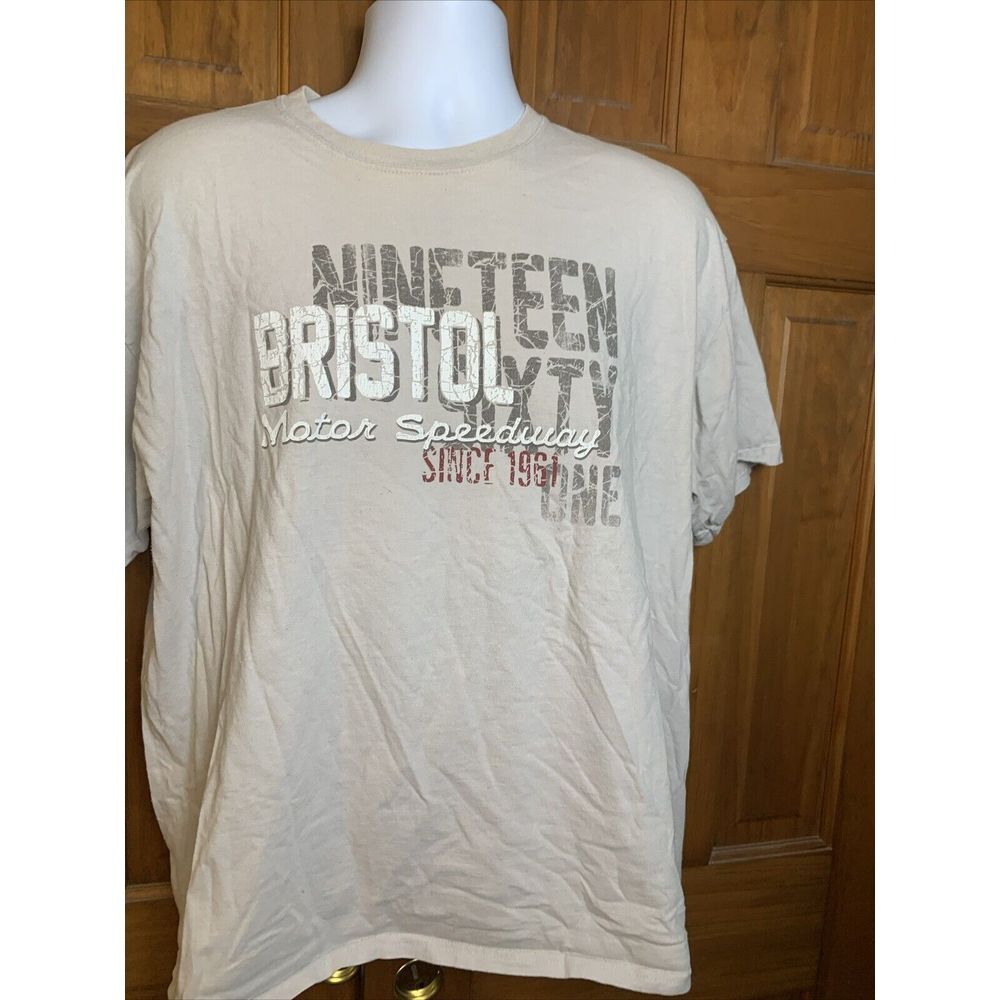 Nascar 2012‎ Bristol Motor Speedway Short Sleeve T-Shirt Size XL Gray